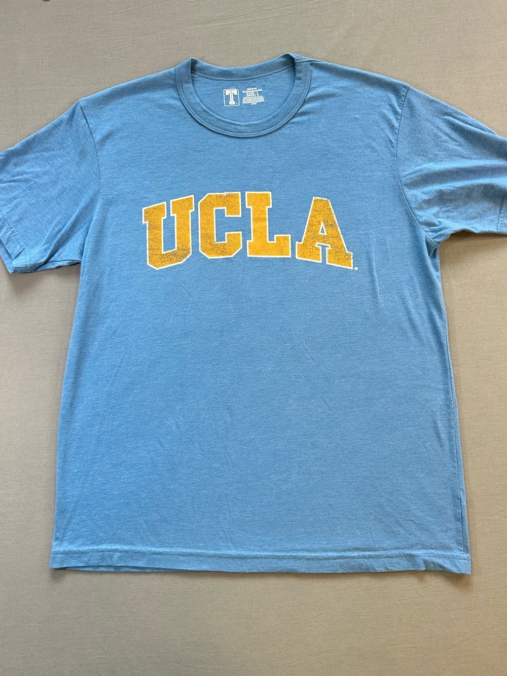 UCLA Blue & Gold Logo Tee - Classic Collegiate Crewneck